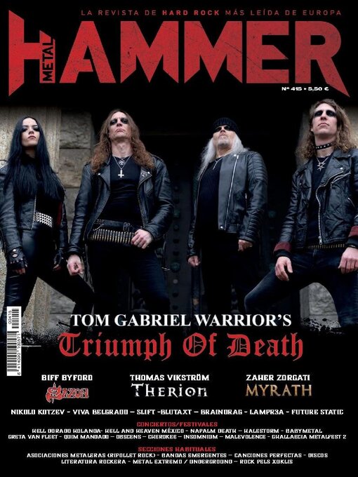 Title details for Metal Hammer by CONNECOR REVISTAS S.L. - Available